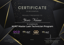Load image into Gallery viewer, M.INT Master Lash Technician