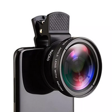 Load image into Gallery viewer, Phone Lens kit 0.45x Super Wide Angle & 12.5x Super Macro Lens