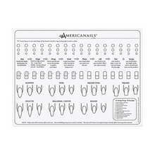 Load image into Gallery viewer, Americanails  Silicone Acrylic Application Nail Tech Training Mat