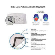 Load image into Gallery viewer, Activated Carbon PM2.5 Filter - 10pcs