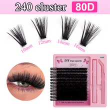 Load image into Gallery viewer, Cluster Volume Eyelash Extension Lash Kit
