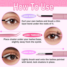 Load image into Gallery viewer, Cluster Volume Eyelash Extension Lash Kit
