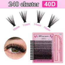 Load image into Gallery viewer, Cluster Volume Eyelash Extension Lash Kit
