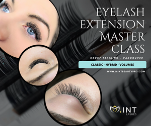 Eyelash Extensions Master Class - Vancouver, BC Group Training