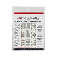 Load image into Gallery viewer, Americanails  Mini Silicone Acrylic Application Nail Tech Training Mat
