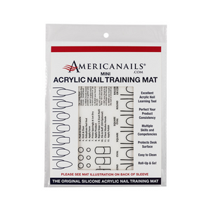 Americanails  Mini Silicone Acrylic Application Nail Tech Training Mat