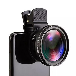 Phone Lens kit 0.45x Super Wide Angle & 12.5x Super Macro Lens